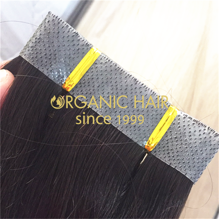 Hair extensions to order--PU skin weft C15